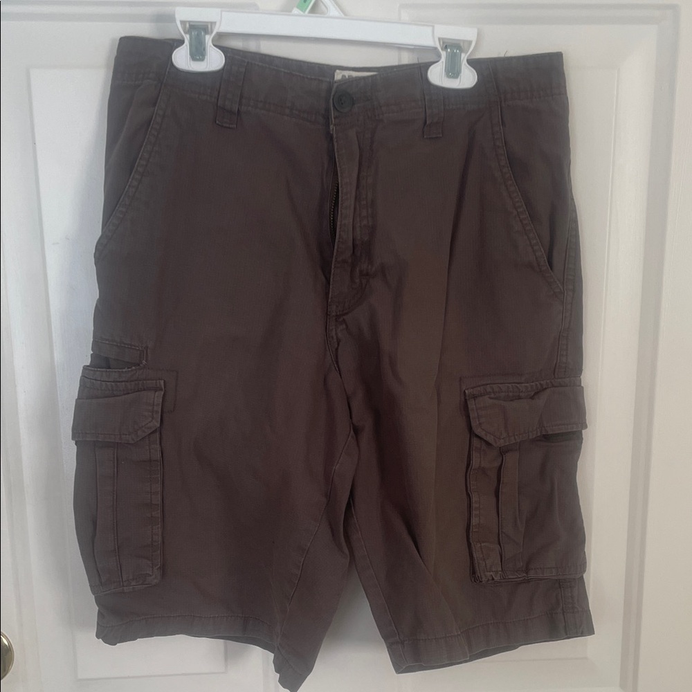 Men's Brown Cargo Shorts